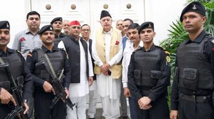 Akhilesh Yadav, Mulayam Singh Yadav, Farooq Abdullah