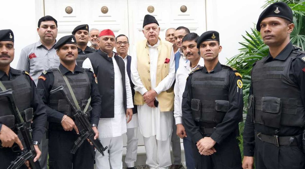 Akhilesh Yadav, Mulayam Singh Yadav, Farooq Abdullah