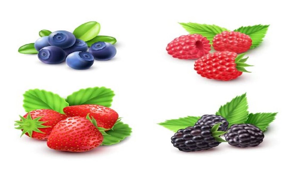 Benefits of Strawberry, Benefits of Coconut, Benefits of Spinach, Benefits of Blackberry