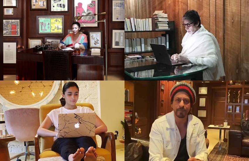 Bollywood Celebs Home Office: बॉलीवुड के तमाम सेलेब्स ने मुंबई में अपना आलीशान बंगला बनाया है। इनमें से कई ने बंगले के अंदर ही अपना ऑफिस भी बना रखा है। इन सेलेब्स के घर जितने भव्य हैं उतने ही खूबसूरत इन घरों में बने उनके ऑफिस भी हैं। आइए डालते हैं एक नजर: