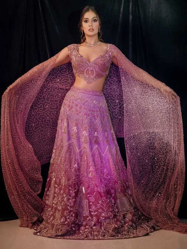 DIVYA AGARWAL IN LEHENGA LOOK