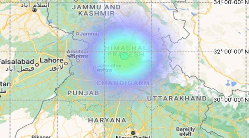 Earthquake, Mandi