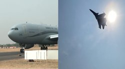 Garuda VII: पाकिस्तान सीमा के पास जोधपुर में फिर दिखी राफेल की ताकत, सुखोई से जुगलबंदी, भारत-फ्रांस के वायुसेना चीफ ने फाइटर प्लेन से भरी उड़ान