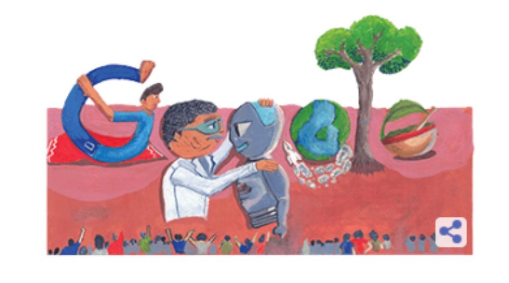Google Doodle, Shlok Mukherjee, Google Doodle India Winner