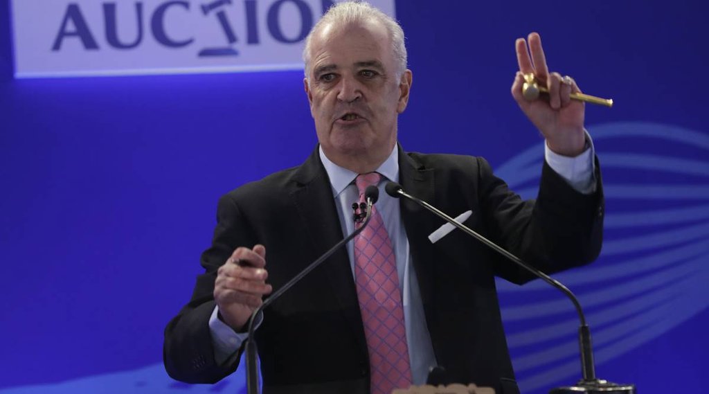 Hugh Edmeades the IPL Auctioneer