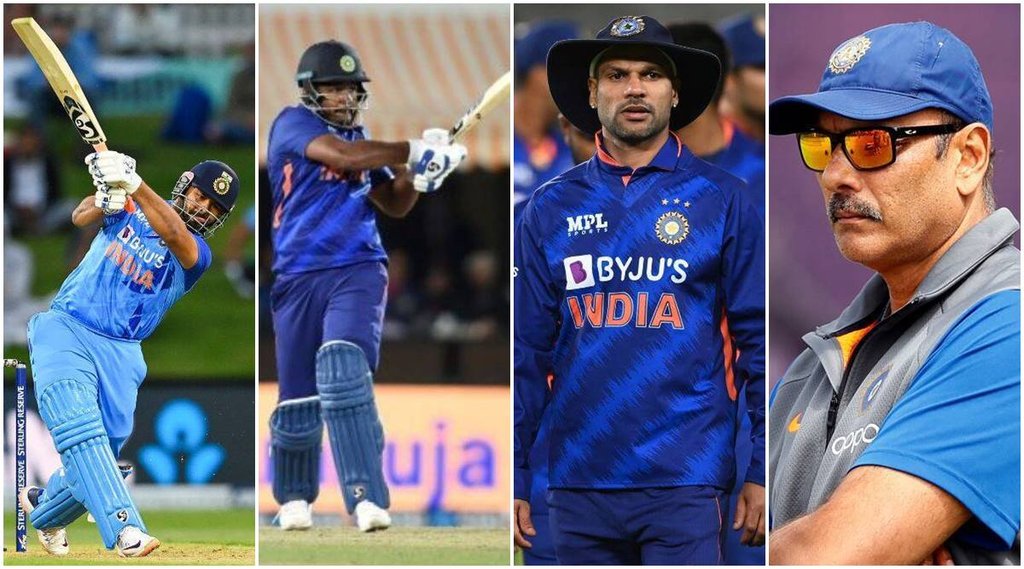 India vs New Zealand | Rishabh Pant | Sanju Samson | Shikhar Dhawan | Ravi Shastri | IND vs NZ |
