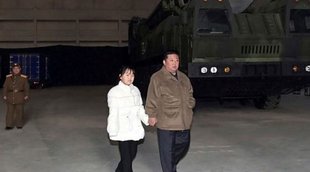 Kim Jong Un with daughter, North Korea