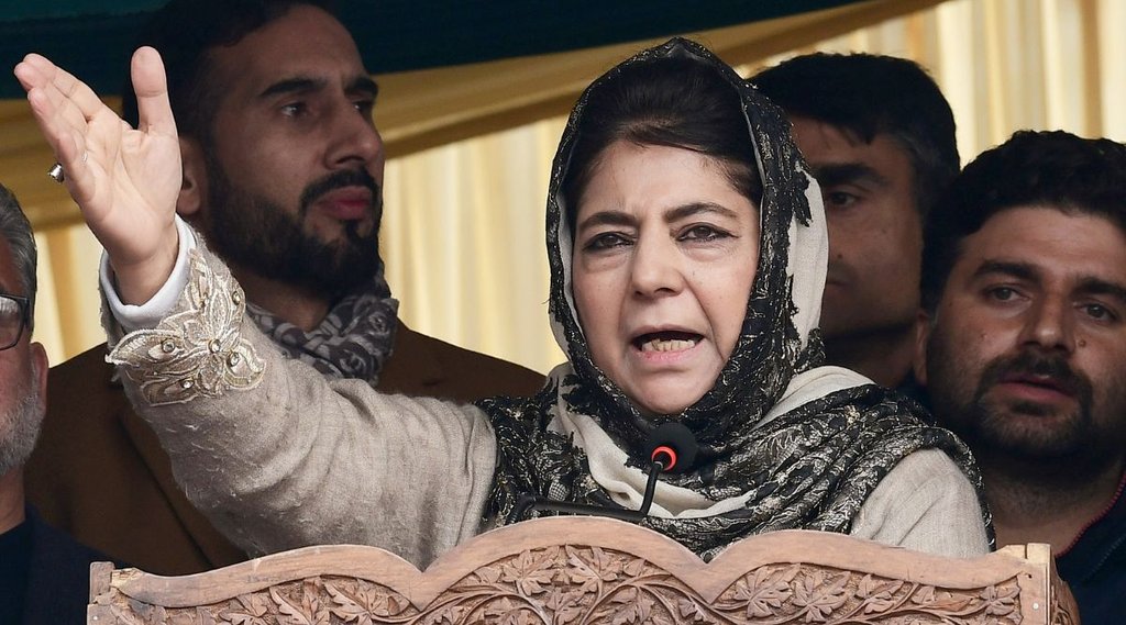 Jammu and Kashmir, PDP, Mehbooba Mufti TARGETS MODI GOVERNMENT