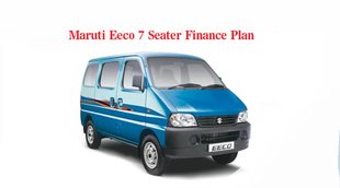 Car Finance Plans, Maruti Suzuki Car Finance Plans, Maruti Eeco 7 Seater STD, Maruti Eeco 7 Seater STD Finance Plan