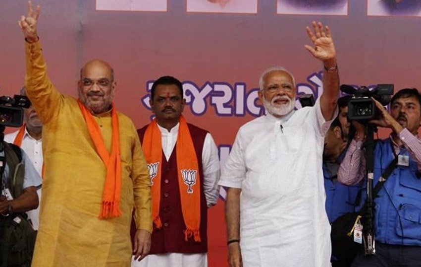 BJP Top Leaders In Gujarat.
