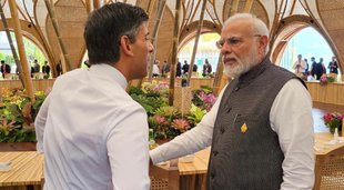 M Narendra Modi With Rishi sunak| PM modi News| PM modi| Rishi Sunak PM modi Viral News|