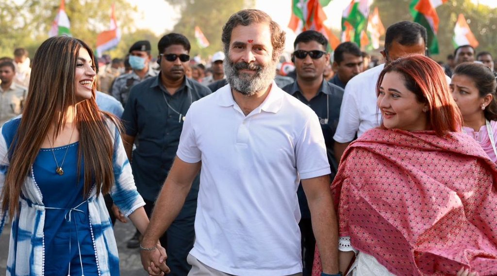 Rahul Gandhi, Bharat Jodo Yatra, Rahul Gandhi said BJP throws shoes at me