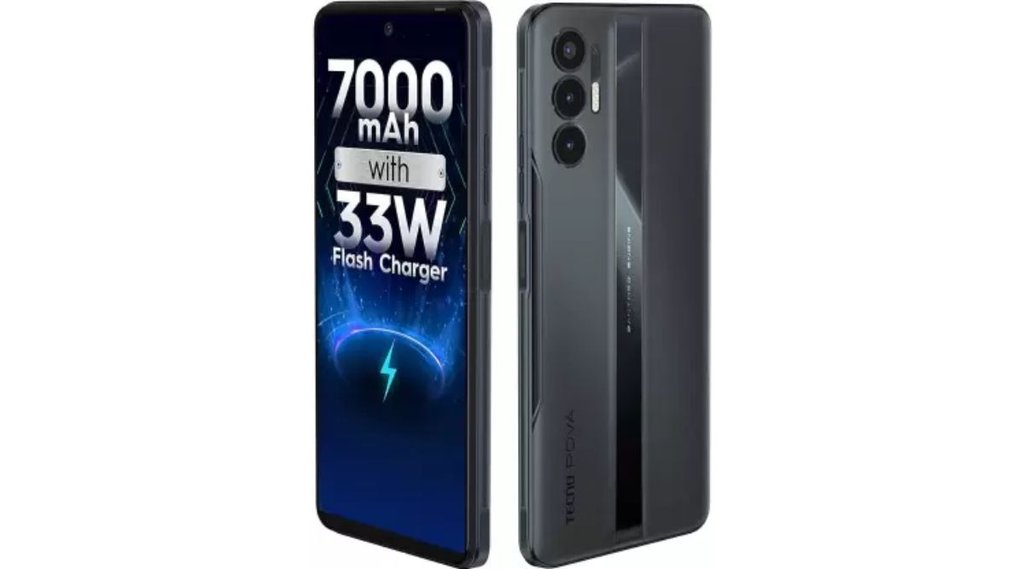 Tecno Pova 3, 7000mAh battery cheapest Phone