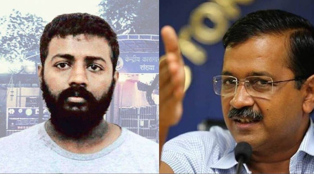 सुकेश चंद्रशेखर और अरविंद केजरीवाल (express file photo)