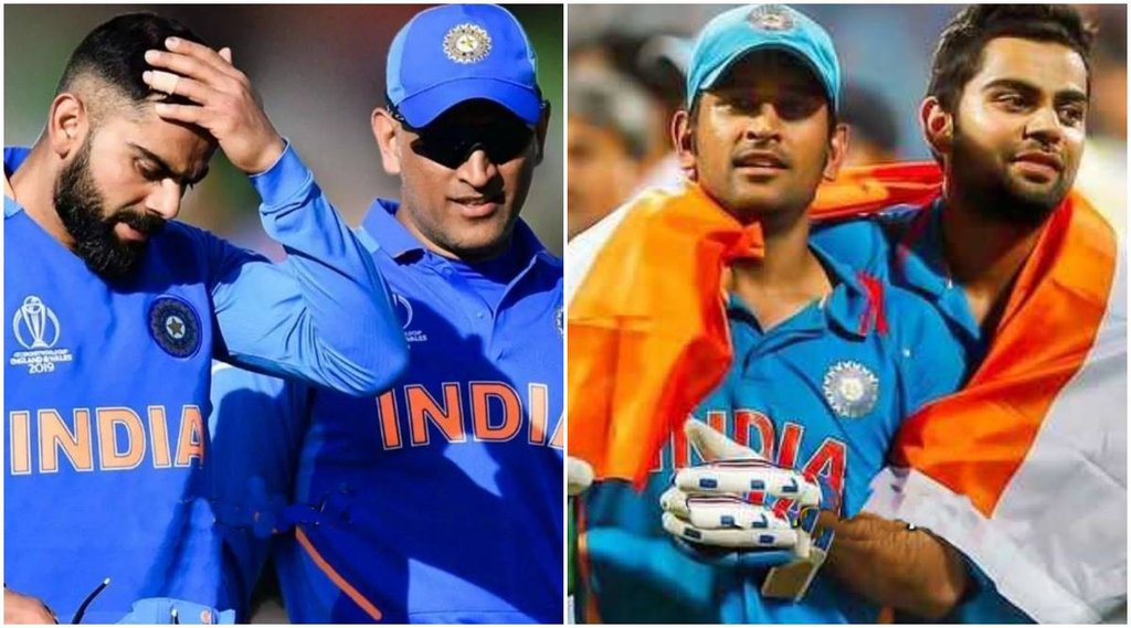 Virat Kohli MS Dhoni Tested Message Form T20 World Cup RCB