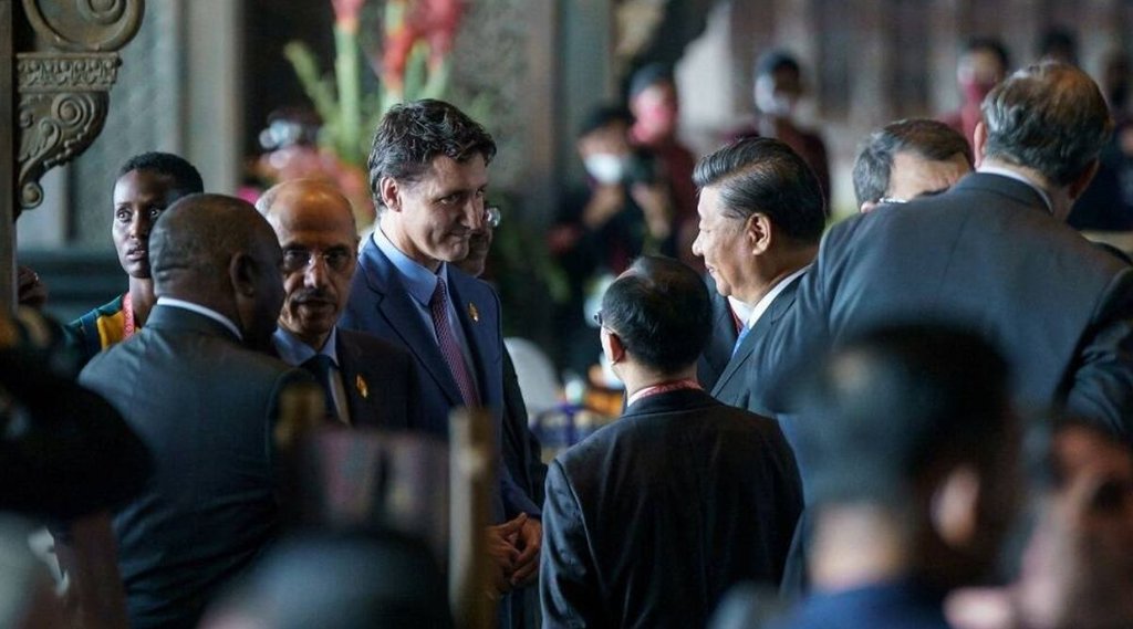 canada PM Justin Trudeau, XI jinping
