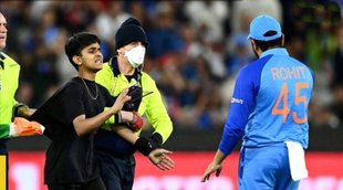 T20 World Cup India vs Zimbabwe Rohit Sharma Watch Video MCG Indian Fan Melbourne Cricket Ground