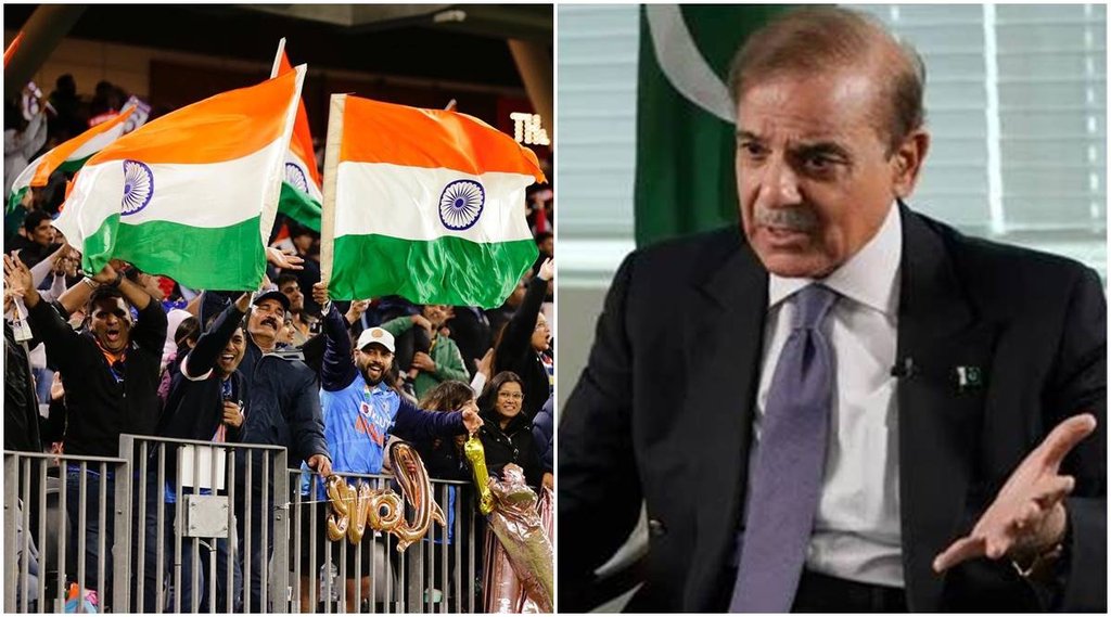 T20 World Cup Pakistan PM Shehbaz Sharif brutal dig Team India Rohit Sharma India knocked out