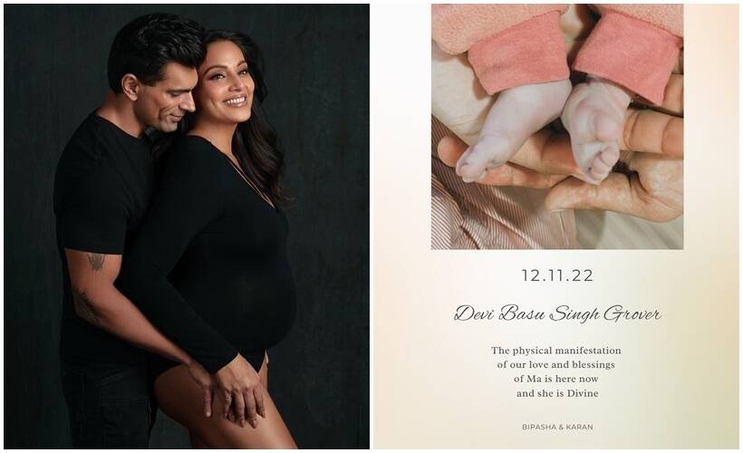 Bipasha Basu, Karan Singh Grover's baby girl Devi Basu Singh Grover: बिपाशा बसु ने अपनी बेटी का नाम देवी रखा है। यह नाम मां दुर्गा के ऊपर है। (Photo: Bipasha Basu/Instagram)
