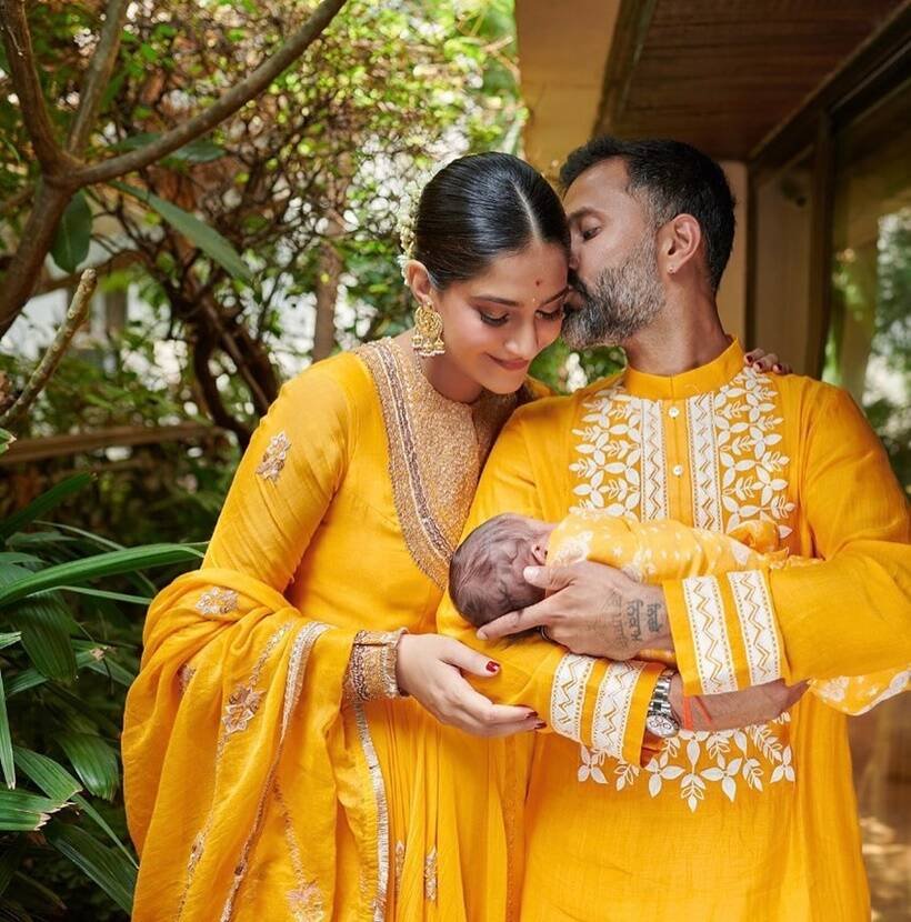 Sonam Kapoor, Anand Ahuja's son Vayu: सोनम कपूर इसा साल मां बनी हैं। उन्होंने अपने बेटे का नाम वायु रखा है। सोनम ने बताया था कि वायु पांच तत्वों में से एक है। वायु को हनुमान का पिता भी माना जाता है। (Photo: Sonam Kapoor/Instagram)