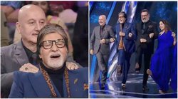KBC के सेट पर अनुपम खेर देने लगे अमिताभ बच्चन को मसाज, ऐसा था नीना गुप्ता का रिएक्शन