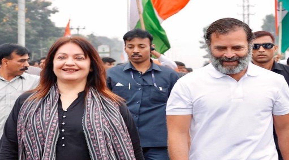 Puja Bhatt, Rahul Gandhi, Bharat Jodo Yatra