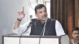 AAP Sanjay Singh| Sanjay Singh Jansatat| AAP Sanjay Singh Photo|