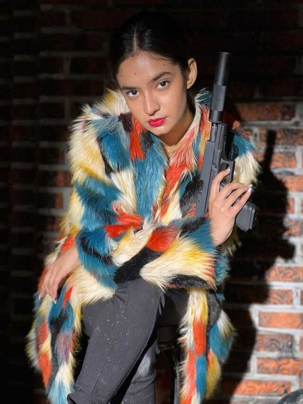 ANUSHKA SEN IN LADY DON LOOK