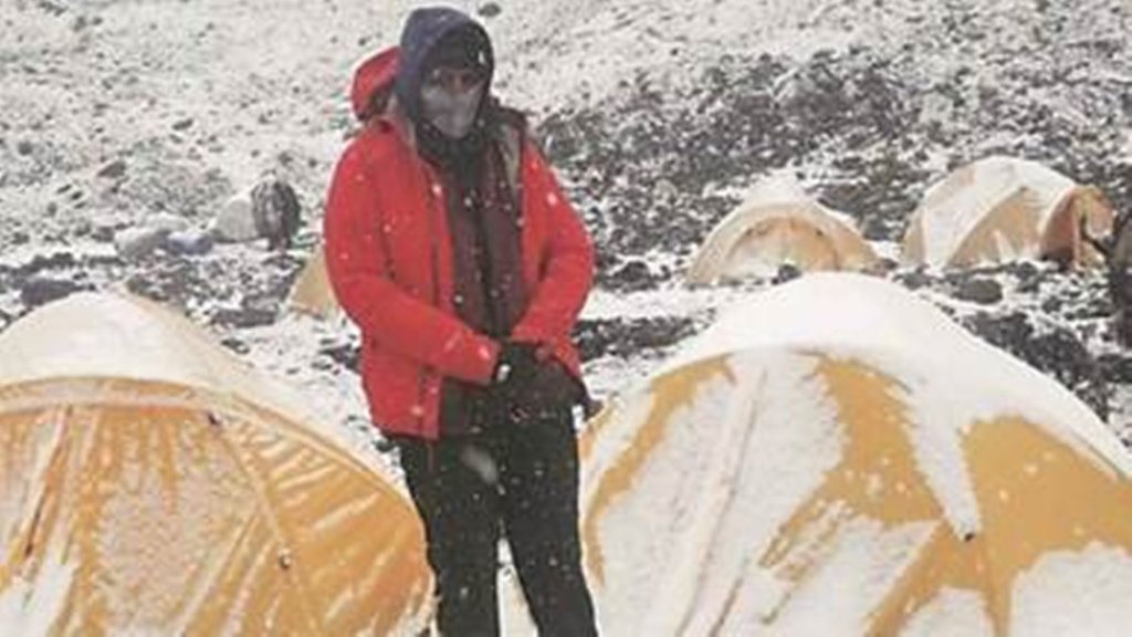 Anita Kundu at everest