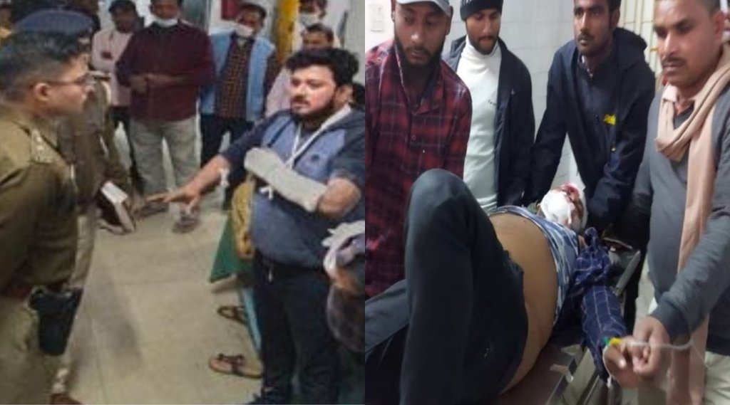 पुलिस के मुताबिक हिंसा का आरोप जदयू विधायक गोपाल मंडल के बेटे आशीष मंडल पर है(फोटो सोर्स: Jansatta)।