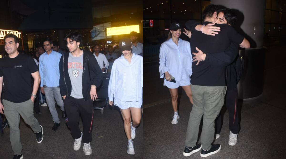 Malaika Arora, Arbaaz Khan, Arbaaz-Malaika at airport