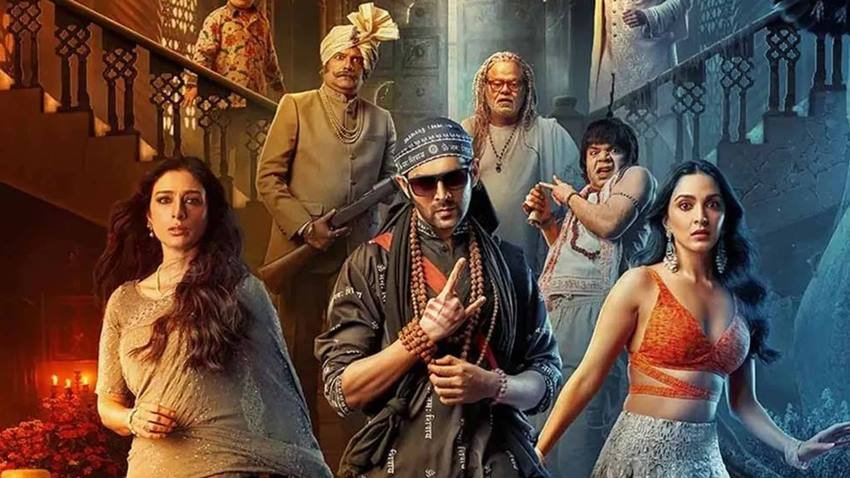  Bhool Bhulaiya 2: कमाई के मामले में भूल भुलैया 2 भी अपने पहले पार्ट से आगे निकल गई थी। (Photo: Screen Grab)