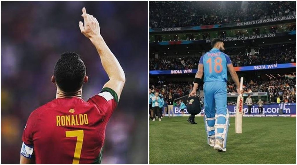 FIFA World Cup | Virat Kohli | Cristiano Ronaldo | Instagram | emotional Post |