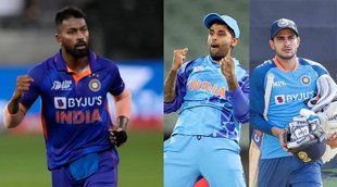 BCCI Central Contract Suryakumar Yadav Hardik Pandya Shubman Gill Ajinkya Rahane Wriddhiman Saha