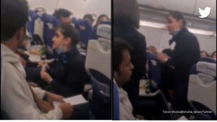 Istanbul flight to Delhi, Heated Excahnge On Flight