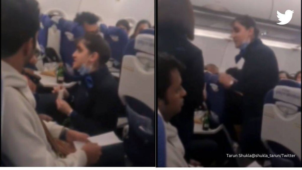 Istanbul flight to Delhi, Heated Excahnge On Flight