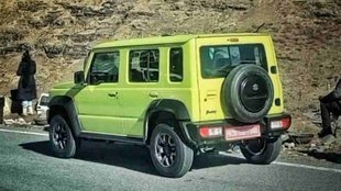 Maruti Jimny, Maruti Jimny 5 Door, Maruti Jimny 5 Door Leaked Photo, Maruti Jimny 5 Door Spot News