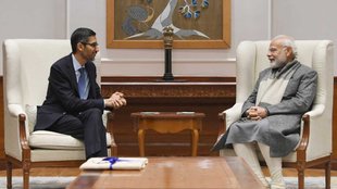 Narendra Modi II Google II Sundar Pichai