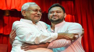Nitish Kumar and Tejashwi Yadav| Nitish Kumar| Nitish Photo| Nitish Jansatta|