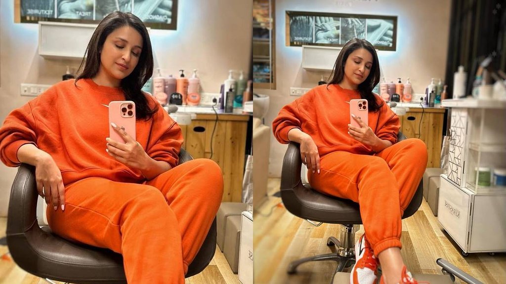 Parineeti Bhagwa Jansatta| Parmeeti Chopra Viral News| Parneeti Chopara Jansatta|