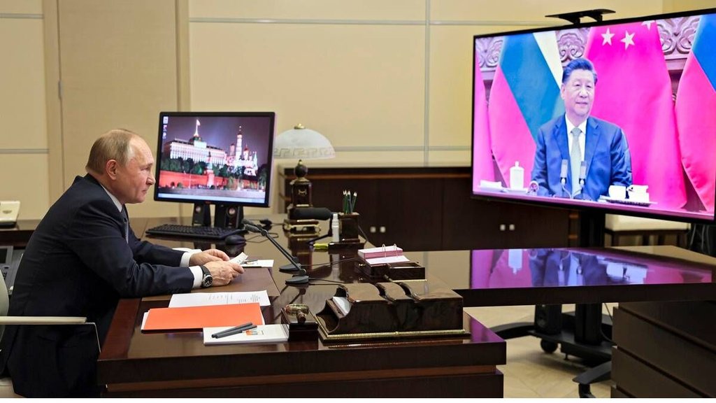 Putin Talked Jinping, Russian President Vladimir Putin, Chinese President Xi Jinping