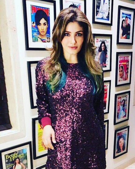 raveena Tandon house wall