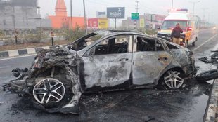 Rishabh Pant Accident । Rishabh Pant Car Crash । Car crashes and fires