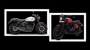Bike Compare, Royal Enfield Hunter 350, Jawa 42