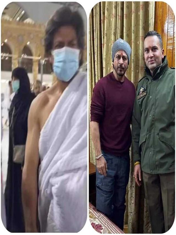 SHARUKH KHAN DOING WORSHIP FOR PATHAN FILM