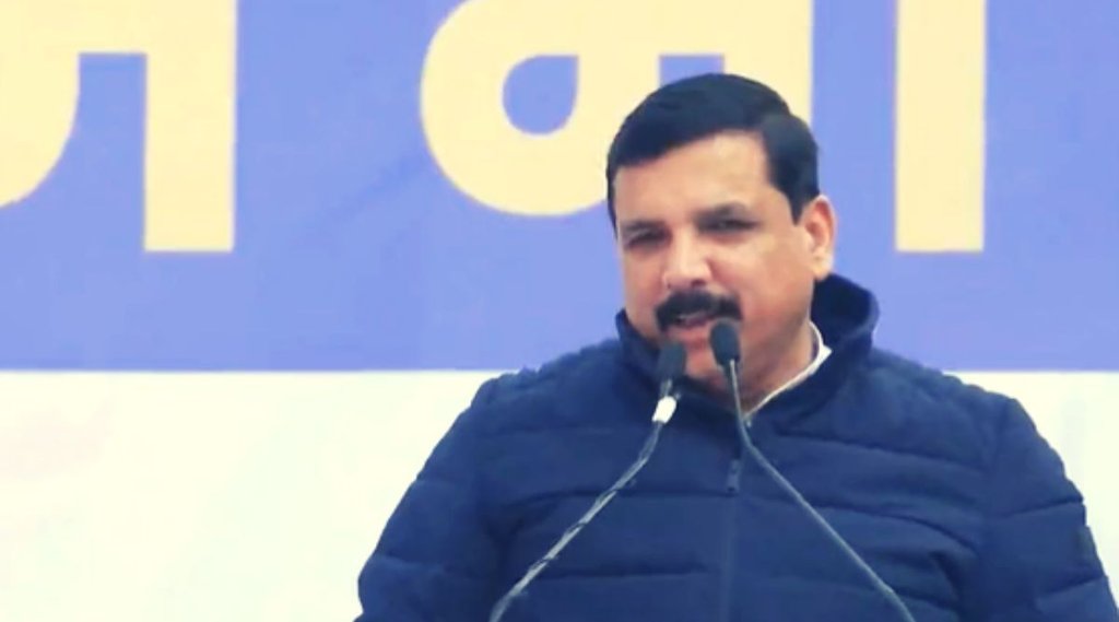 संजय सिंह, अरविंद केजरीवा, AAP, Delhi MCD 2022