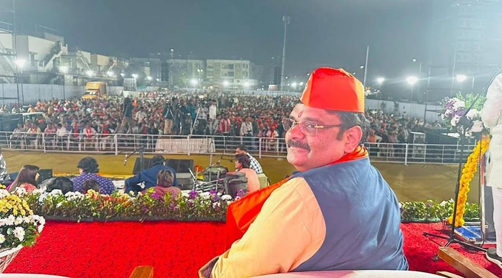 BJP MP Subrata Pathak| BJP MP Subrata Pathak Photo| BJP MP Subrata Pathak vs Akhilesh Yadav| BJP MP Subrata Pathak Trending Photo|