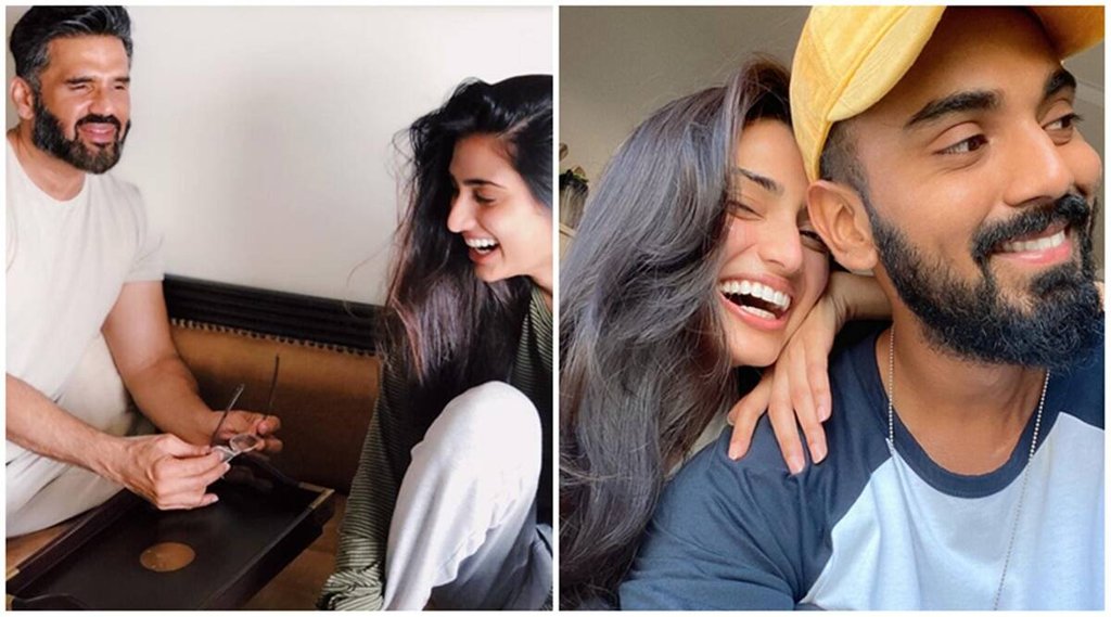 Suniel Shetty, Athiya Shetty, KL Rahul