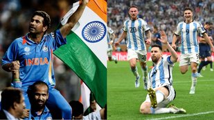 FIFA World Cup | Sachin Tendulkar | Lionel Messi