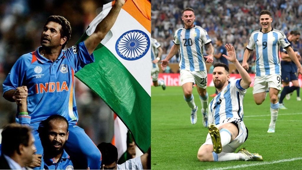 FIFA World Cup | Sachin Tendulkar | Lionel Messi